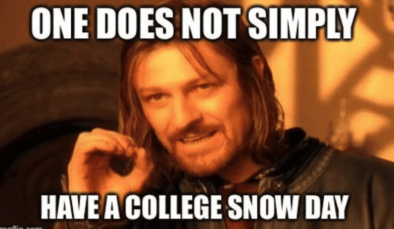 Snow Day Meme 20