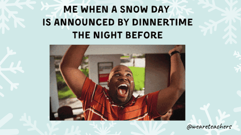 Snow Day Meme 21