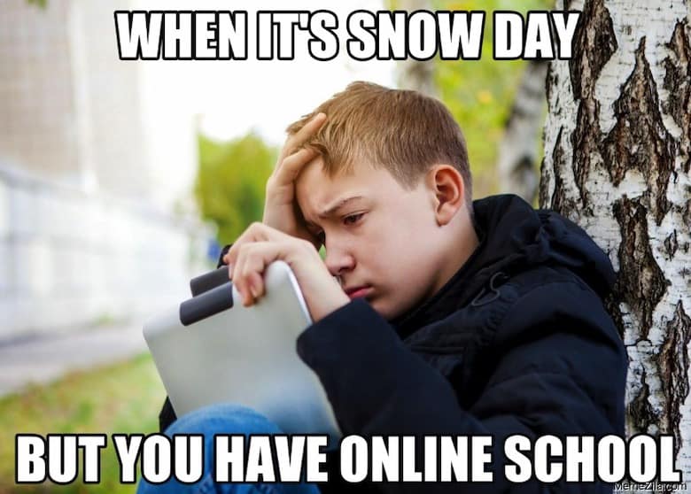 Snow Day Meme 26